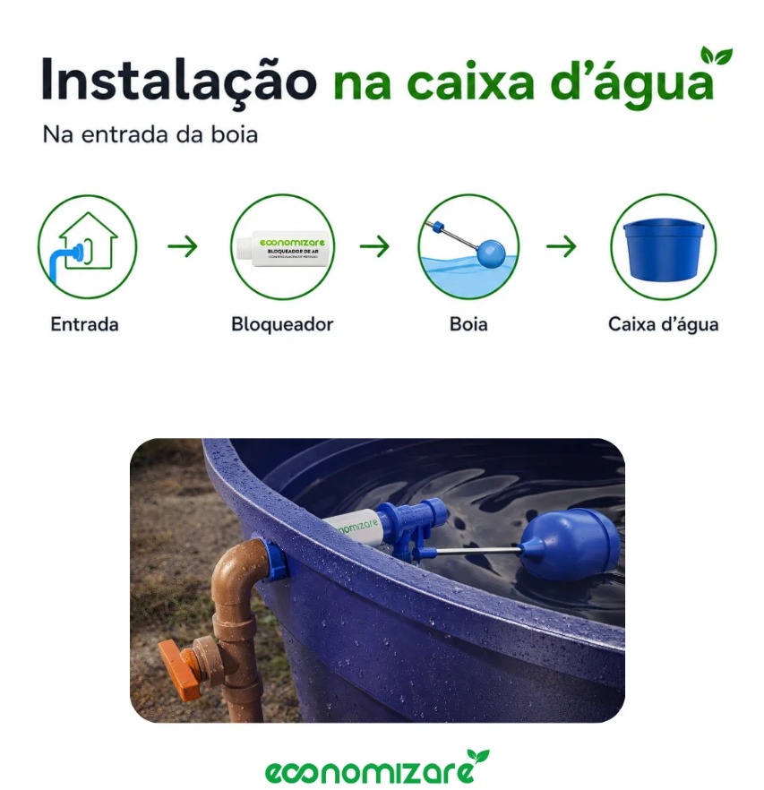 Instalação Caixa d'água